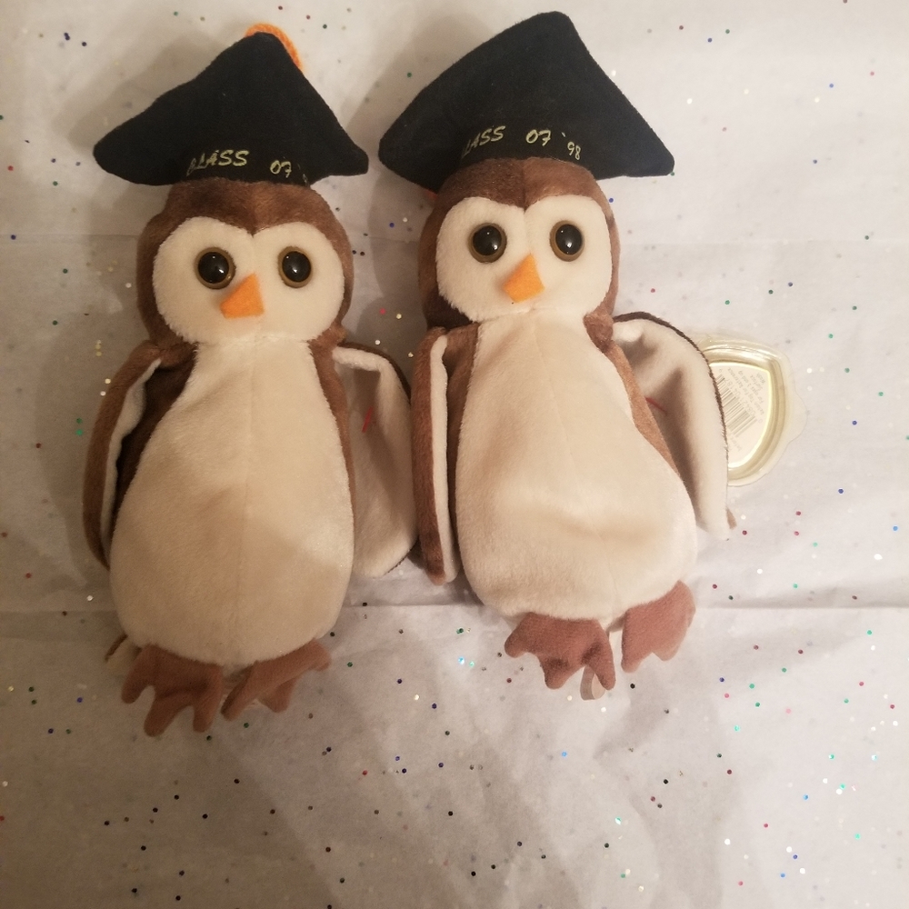 Owls ty beanie babies